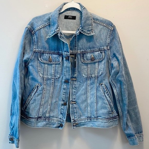 Able Jackets & Blazers - ABLE Bailey Classic Denim Jacket